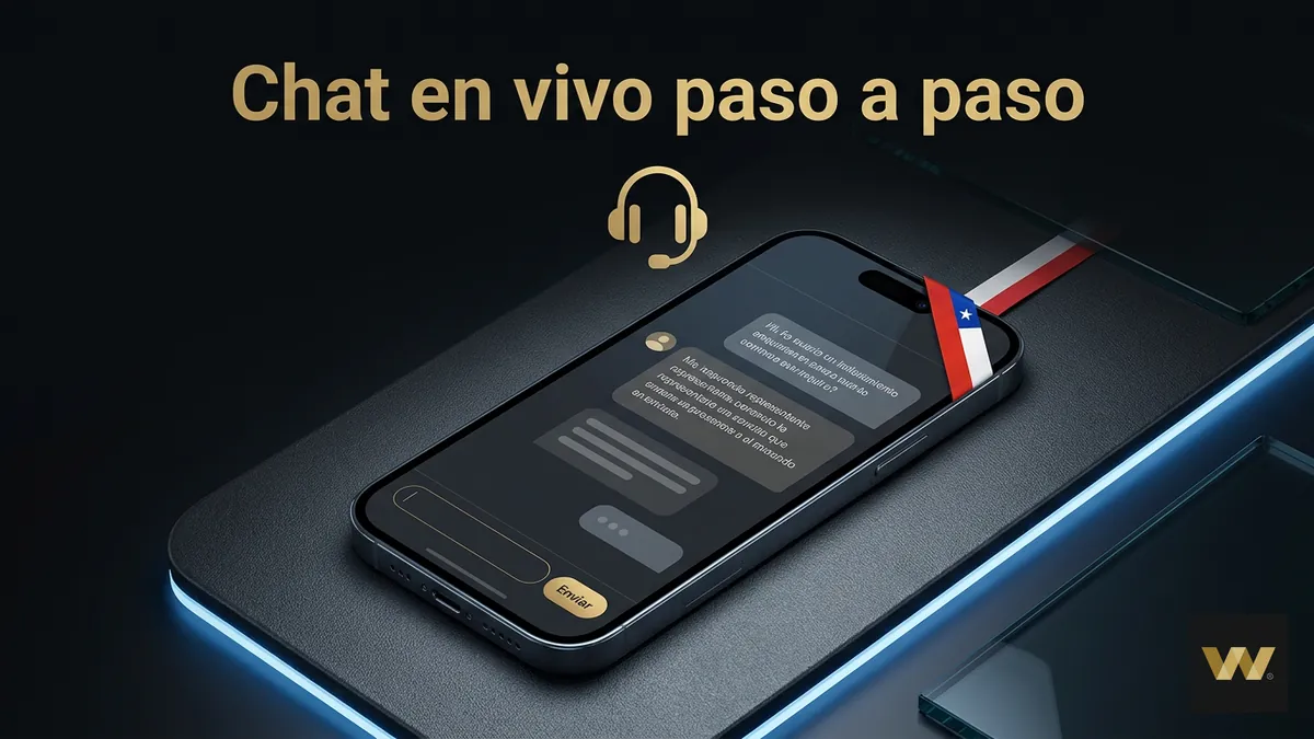 Chat en vivo de W88 en el celular: cómo empezar una conversación