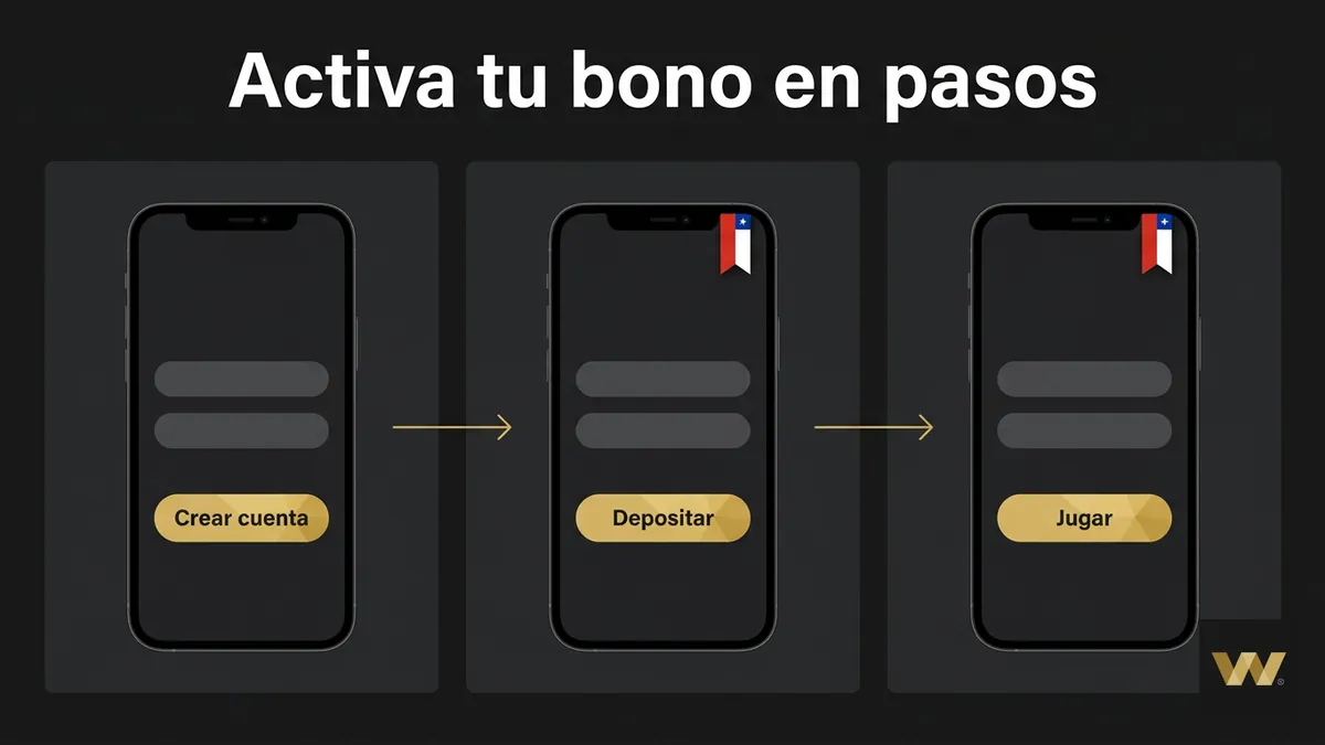 Pasos para activar el bono de W88: crear cuenta, depositar y jugar