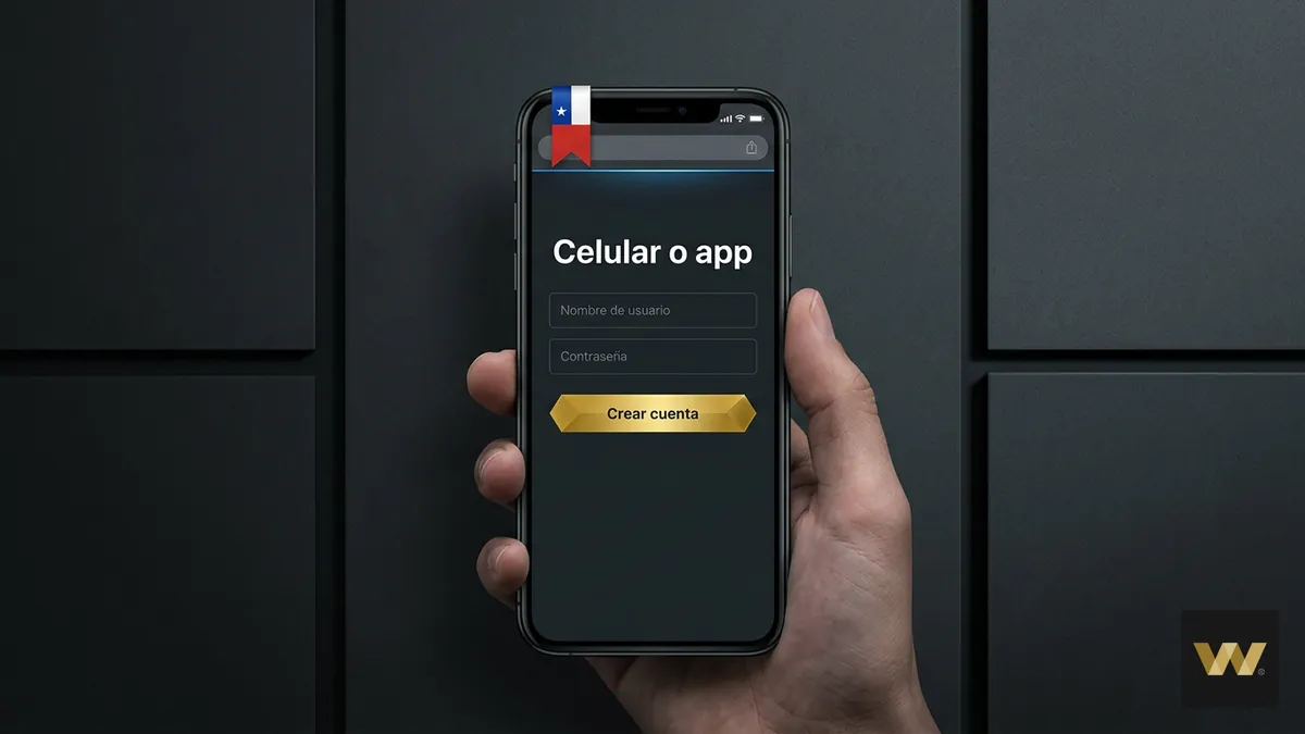 Registro en W88 Chile desde el celular sin instalar nada
