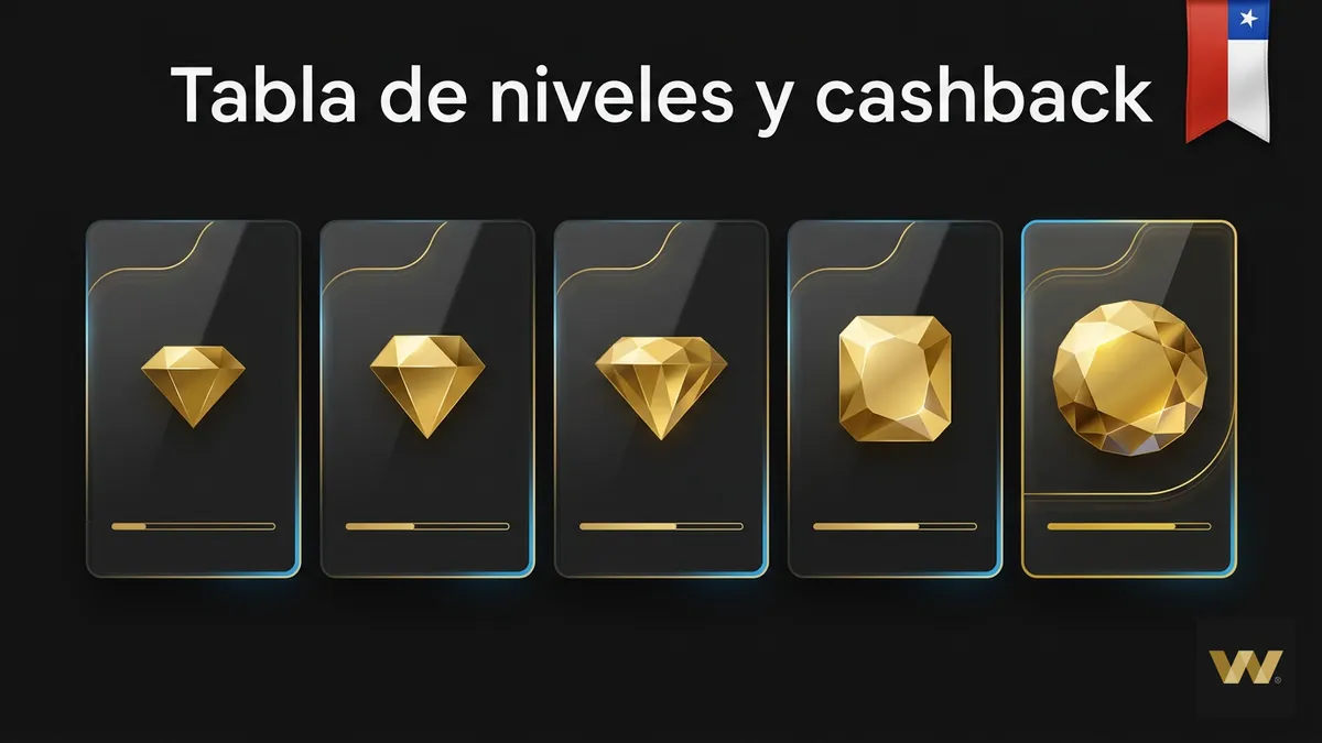 Tabla de niveles y cashback semanal de W88 Sociedad de Élite